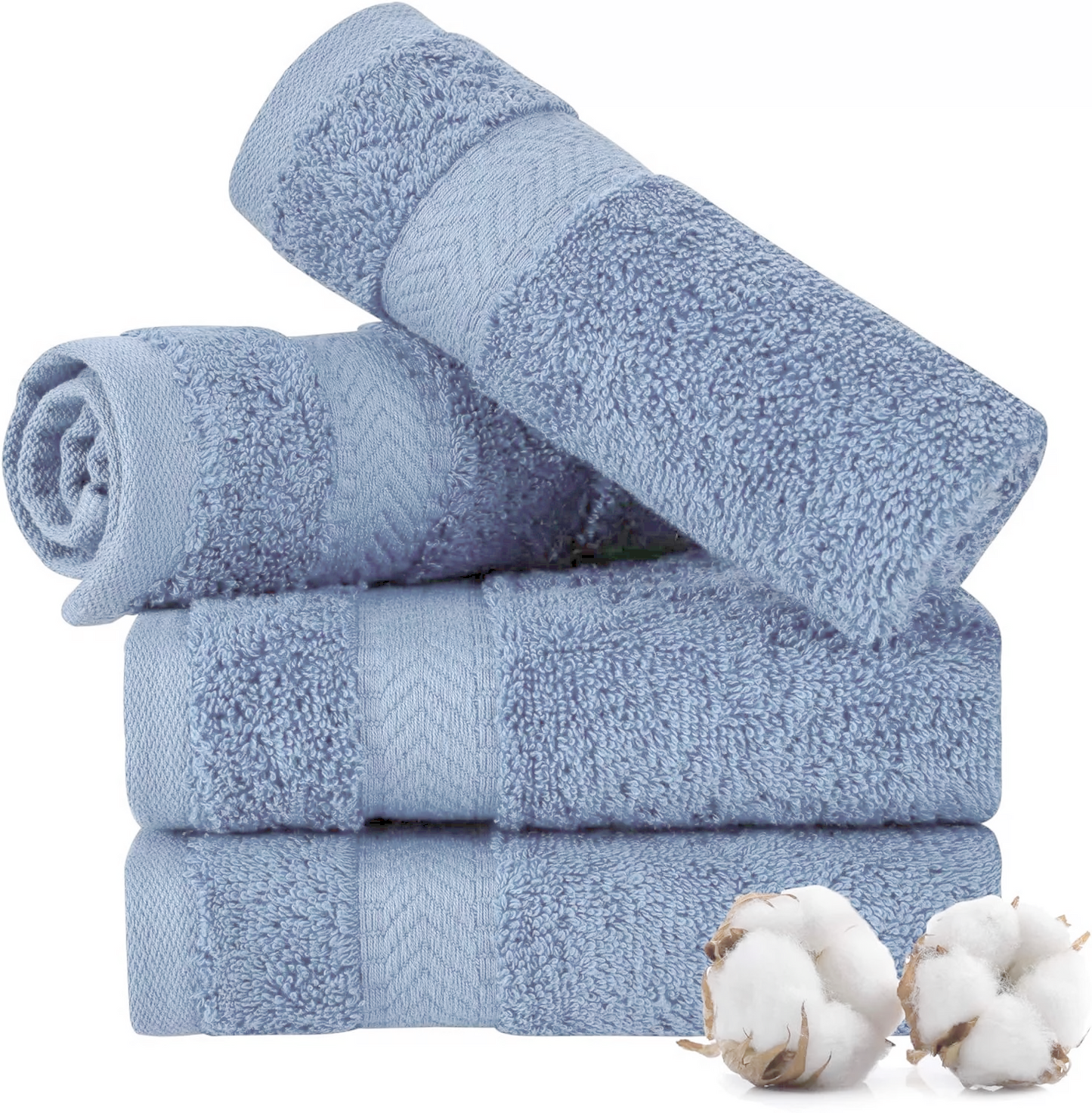 450 GSM Value Range Towels - 100% Cotton Face Cloths