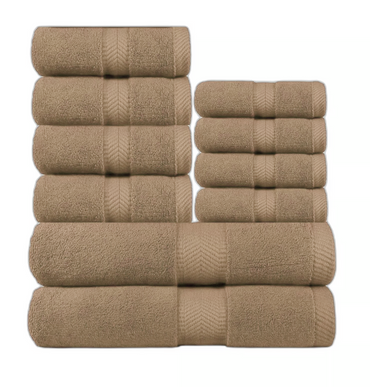 Luxury Soft 6 Piece 800GSM Towel Bale - 4 Hand Towels, 2 Bath Towels Towelsworld