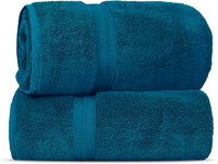 4X Large Super Jumbo Bath Sheet 100% Luxury Soft Big XL Bathroom Towel 100 X 200cm - Towelsbay