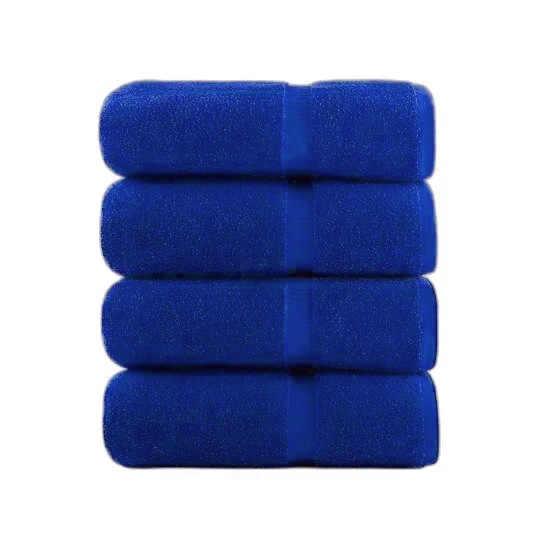 Luxury 550gsm cotton guest towels for bathroom decor