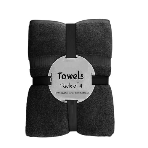 Luxury at Your Fingertips: Buy the Set of 4 High Quality 100% Cotton Hand Towels - Towelsbay