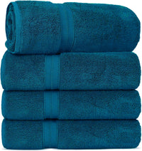 4X Large Super Jumbo Bath Sheet 100% Luxury Soft Big XL Bathroom Towel 100 X 200cm - Towelsbay