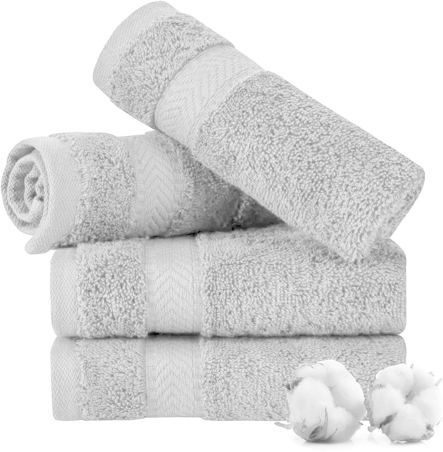 450 GSM Value Range Towels - 100% Cotton Face Cloths