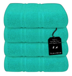 4 x Large Jumbo Bath Sheet Towels 100% Egyptian Cotton Bath Sheets Big Towels