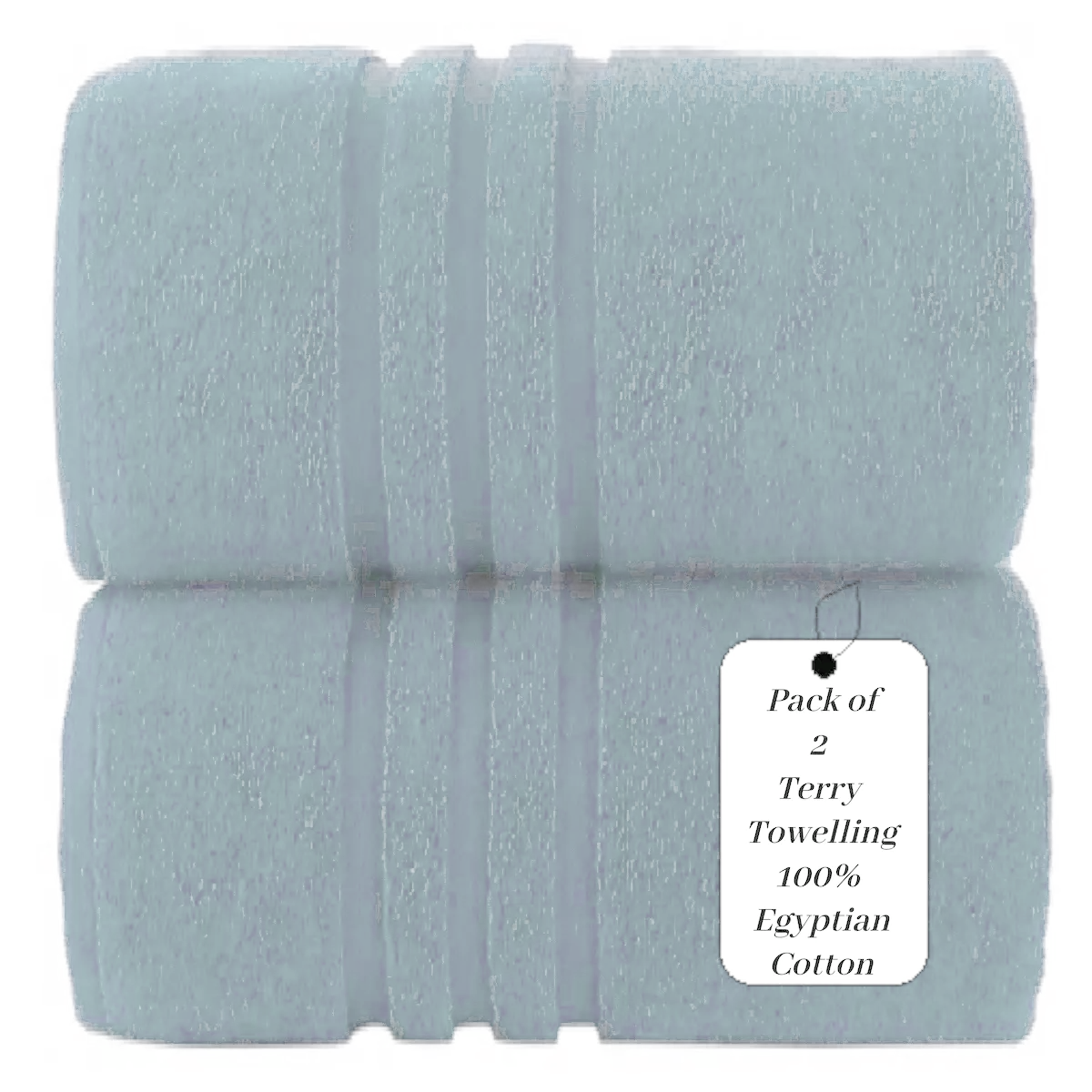 2x Extra Large Super Jumbo Bath Sheets 100% Egyptian Cotton Bath Towels 600 GSM