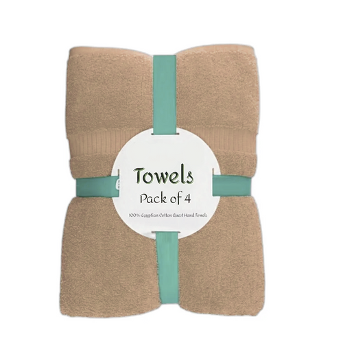 Luxury at Your Fingertips: Buy the Set of 4 High Quality 100% Cotton Hand Towels - Towelsbay