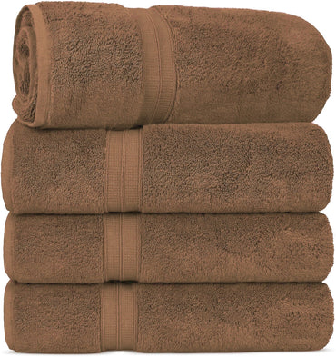 4X Large Super Jumbo Bath Sheet 100% Luxury Soft Big XL Bathroom Towel 100 X 200cm - Towelsbay