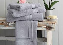 Luxurious Comfort: 2 X Large Jumbo Bath Sheets 100% Egyptian Cotton Soft Big Bath Towels Set 500GSM