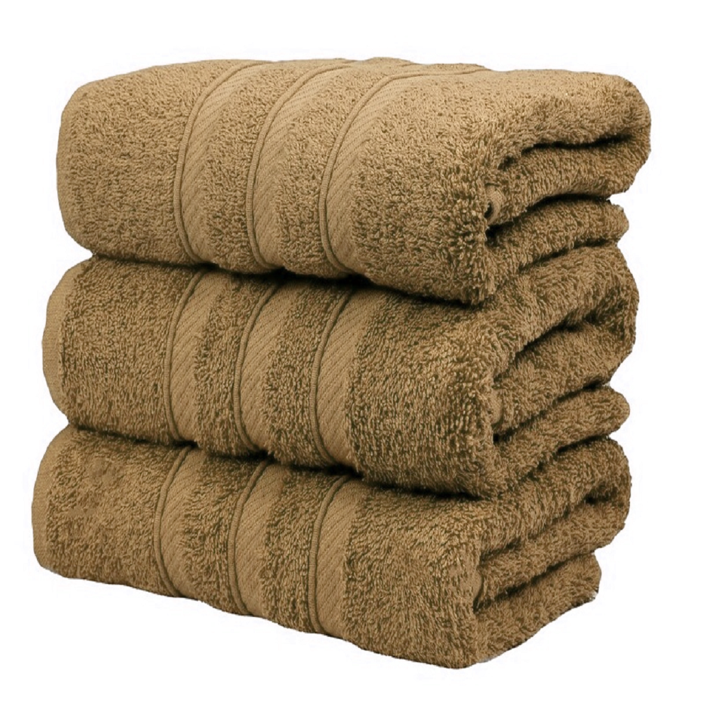 Pack of 3 Hand Towel 100% Egyptian Cotton Super Soft 3X Fingertip Towels 50x80cm - Towelsbay