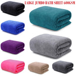 Plush XL Natural Egyptian Cotton Super Bath Sheet Towels with a 600 GSM count 100 X 200cm - Towelsbay