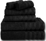 600 GSM Quality 8-Piece Towel Bale - Includes 2 Each of Face, Hand & Bath Towels
