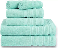 600 GSM Quality 8-Piece Towel Bale - Includes 2 Each of Face, Hand & Bath Towels