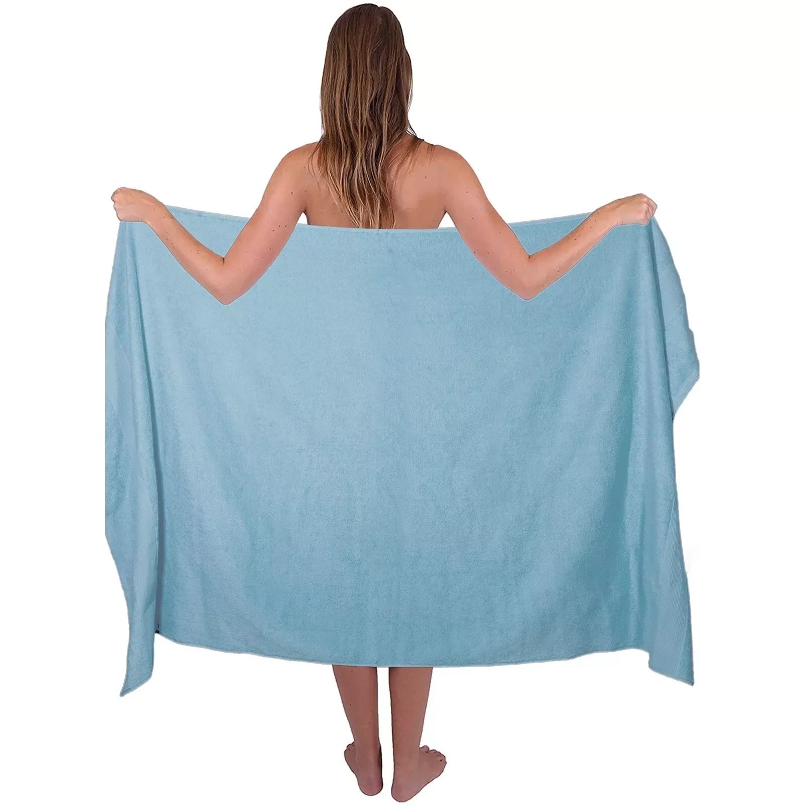 4X Large Super Jumbo Bath Sheet 85 X 165cm 100% Luxury Soft Big XXL Bathroom Towel - Towelsbay