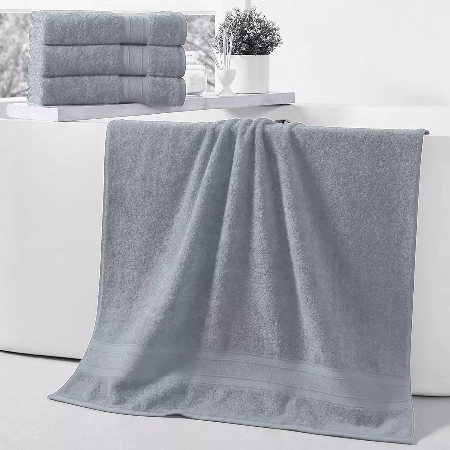 Super Absorbent Jumbo Bath Sheets – Egyptian Cotton