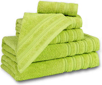 600 GSM Quality 8-Piece Towel Bale - Includes 2 Each of Face, Hand & Bath Towels