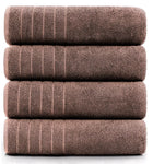 4X Extra Large Jumbo Bath Sheets 600GSM Towels 100% Egyptian Cotton 85x165cm