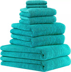 Luxury 700GSM Towel Bale – 6 Piece Super Soft 2 Face Cloths, 2 Hand Towels, 2 Bath Sheets
