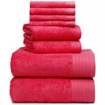 Luxury 100% Egyptian Cotton Towel 6 Piece Bale Set Face Hand Bath Towels 800 GSM