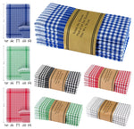 100% Cotton Terry Kitchen Towel with Jumbo Check Design