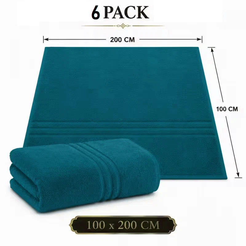 6X Extra Large Super Jumbo Bath Sheets Towel Egyptian Cotton Soft XL Bath Sheets