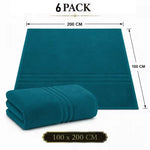 6X Extra Large Super Jumbo Bath Sheets Towel Egyptian Cotton Soft XL Bath Sheets