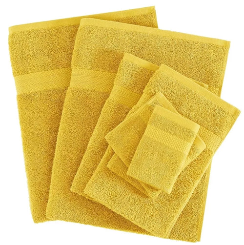 6x Soft Large Hand Bath Towels luxury 100% Egyptian Cotton 800GSM - Towelsbay