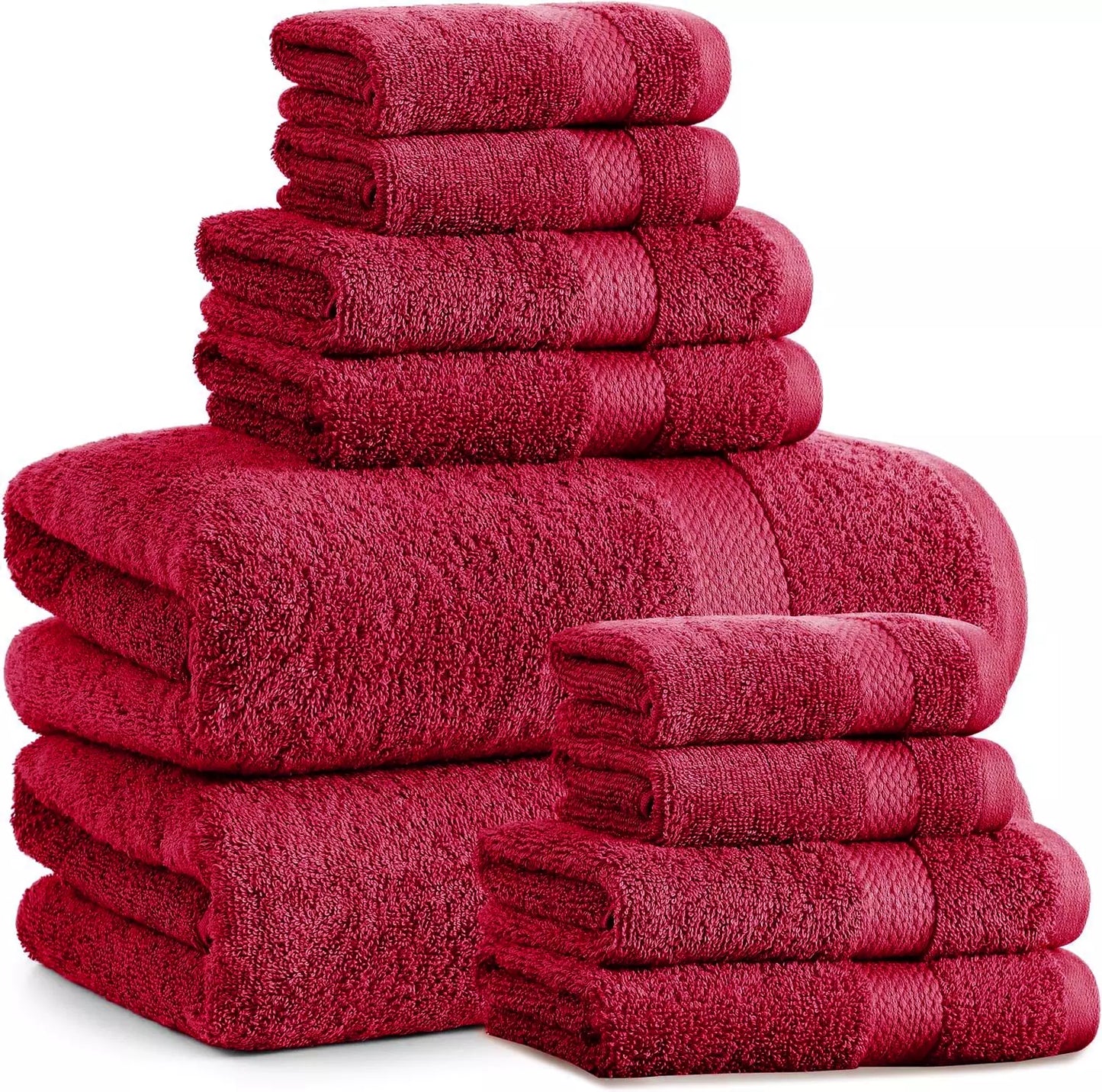 6 Piece 800GSM Towel Bale- 100% Cotton