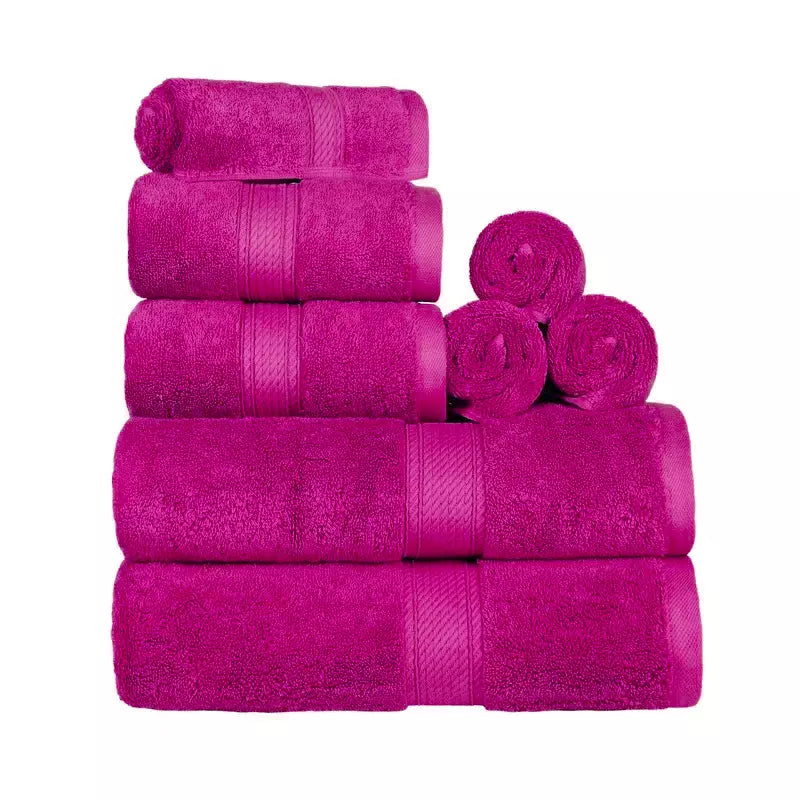 Complete Your Bathroom with This 8 Piece 600GSM Zero Twist Towels Bale