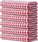 Terry Tea Towels 100% Cotton Large Kitchen Cleaning Cloths Bar Dish Towel Set