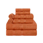 8 Pcs Towel Bale Set 100% Soft Face Hand Big Bath Sheet Bathroom Towel