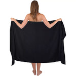 4X Large Super Jumbo Bath Sheet 85 X 165cm 100% Luxury Soft Big XXL Bathroom Towel - Towelsbay