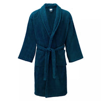 Unisex Shawl Bath Robe in 100% Egyptian Cotton Terry Towels: The Greatest Comfort - Towelsbay