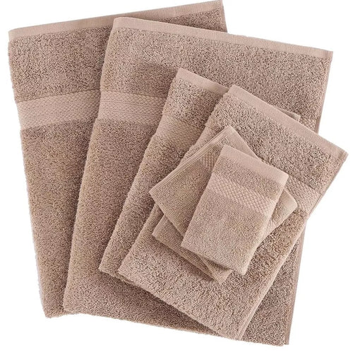 6x Soft Large Hand Bath Towels luxury 100% Egyptian Cotton 800GSM - Towelsbay