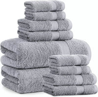 6 Piece 800GSM Towel Bale- 100% Cotton