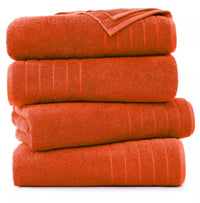 4 X Super Jumbo Bath Sheets Towels 100% Egyptian Cotton XL Bath Sheet Big Towels 85 X 165 cm - Towelsbay