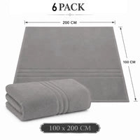6X Extra Large Super Jumbo Bath Sheets Towel Egyptian Cotton Soft XL Bath Sheets