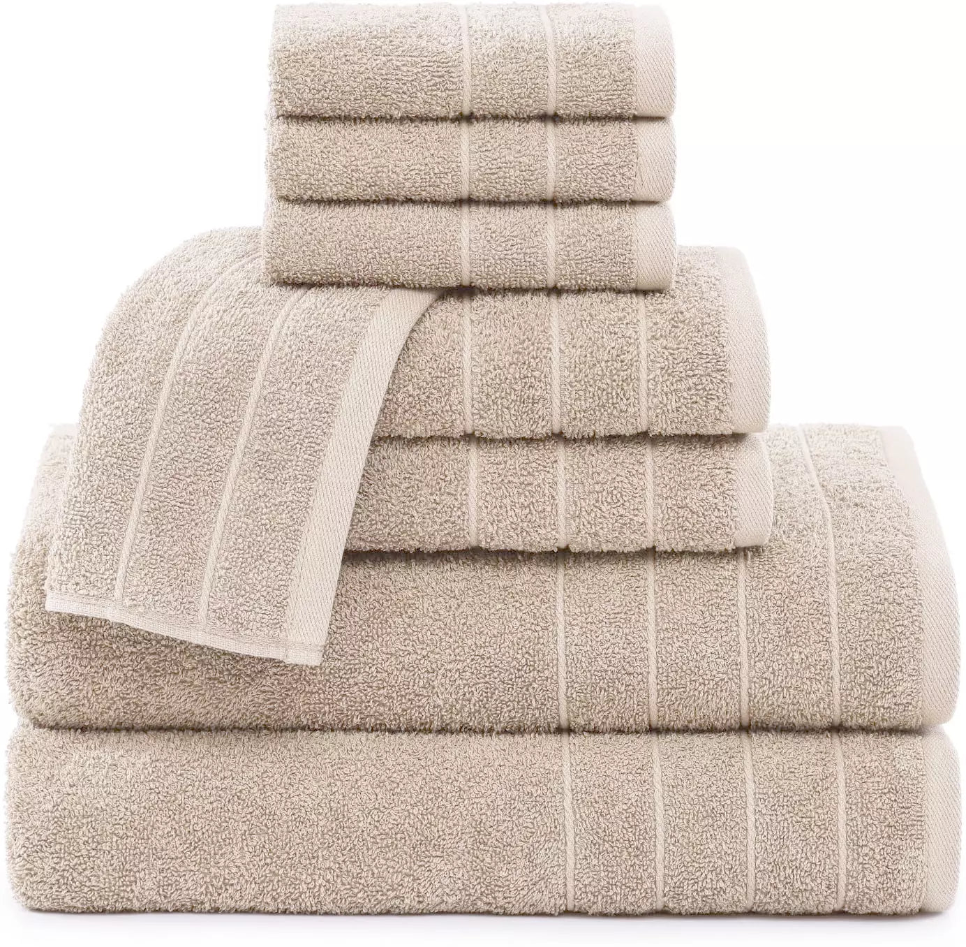 Indulge in Luxury with Our 100%Egyptian Cotton 8 Piece Towel Set 500GSM - Towelsbay