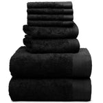 Luxury 100% Egyptian Cotton Towel 6 Piece Bale Set Face Hand Bath Towels 800 GSM