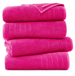 4 X Super Jumbo Bath Sheets Towels 100% Egyptian Cotton XL Bath Sheet Big Towels 85 X 165 cm - Towelsbay