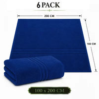 6X Extra Large Super Jumbo Bath Sheets Towel Egyptian Cotton Soft XL Bath Sheets