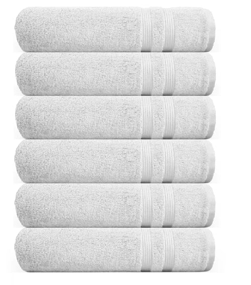 6 Pack of Luxury Hotel Quality 100% Egyptian Cotton Towels/ Towelsbay - Towelsbay