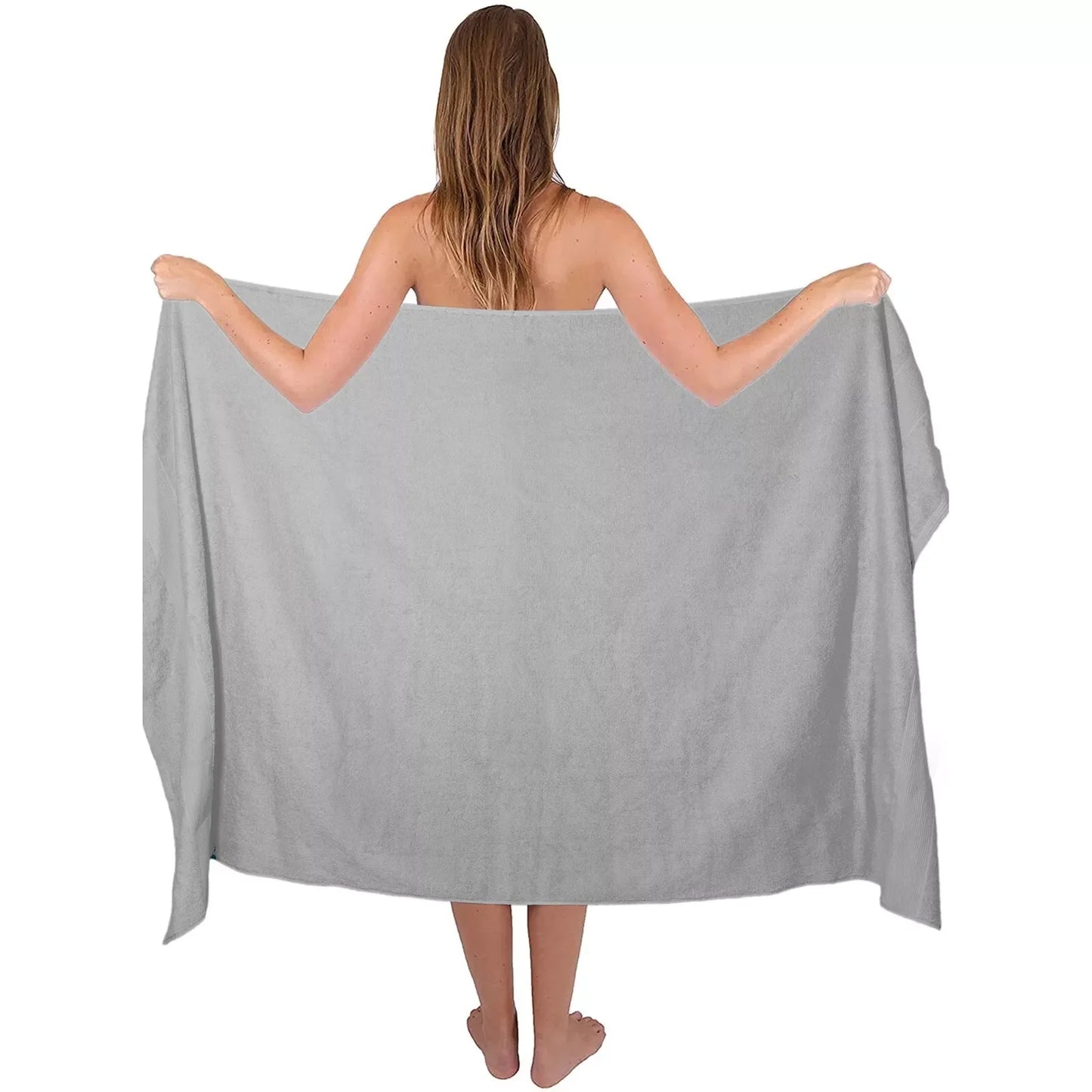 4X Large Super Jumbo Bath Sheet 85 X 165cm 100% Luxury Soft Big XXL Bathroom Towel - Towelsbay