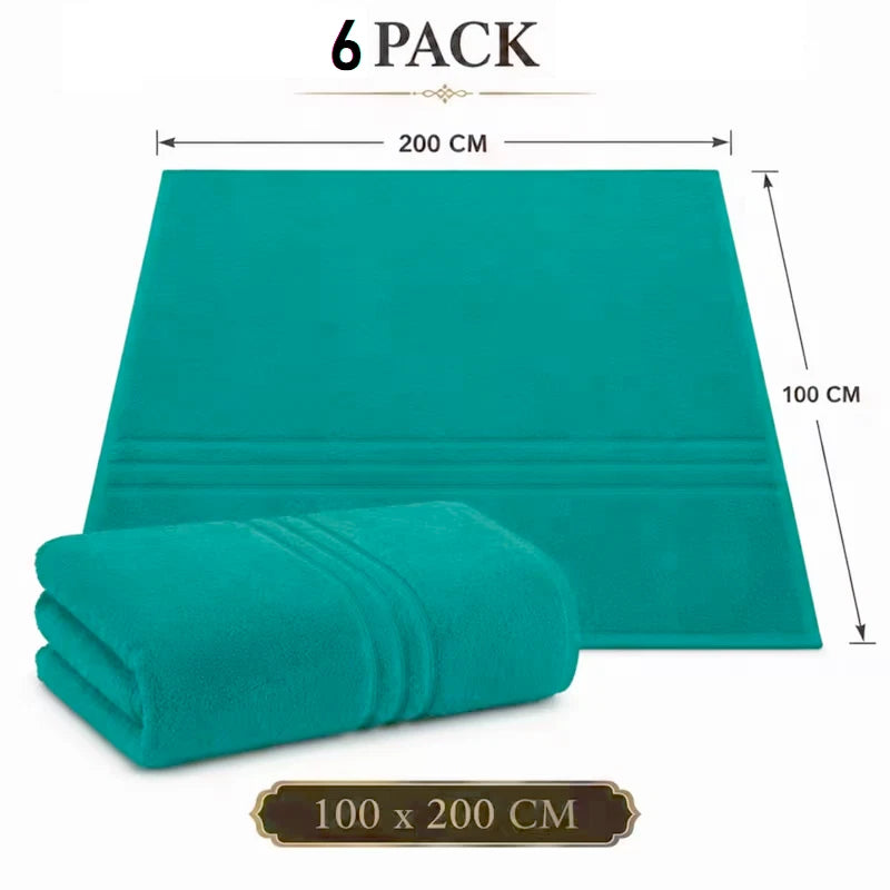 6X Extra Large Super Jumbo Bath Sheets Towel Egyptian Cotton Soft XL Bath Sheets