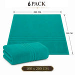 6X Extra Large Super Jumbo Bath Sheets Towel Egyptian Cotton Soft XL Bath Sheets