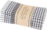 100% Cotton Terry Kitchen Towels Checkered Designed, Soft and Super