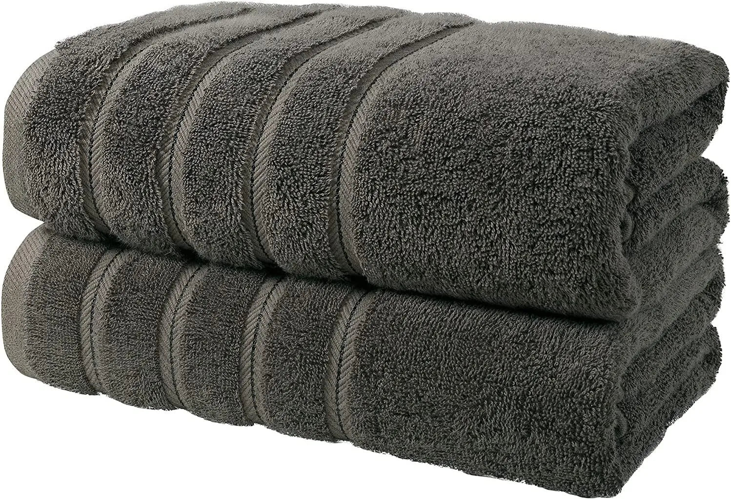 2X Luxury Super Jumbo Bath Sheets 800GSm 100% Egyptian Cotton Bath Towels 70 X 140cm - Towelsbay