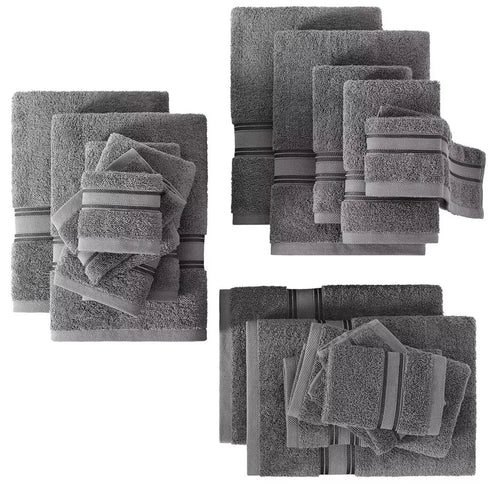 6-Piece Towel Bale - Complete Bathroom Laundry Set - Towelsbay