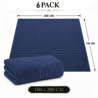 6X Extra Large Super Jumbo Bath Sheets Towel Egyptian Cotton Soft XL Bath Sheets