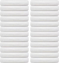 White Face Hand Towels 50x80 cm 100% Cotton Soft Towel Hotel Gym Spa Salon Towel