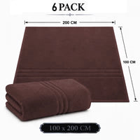 6X Extra Large Super Jumbo Bath Sheets Towel Egyptian Cotton Soft XL Bath Sheets